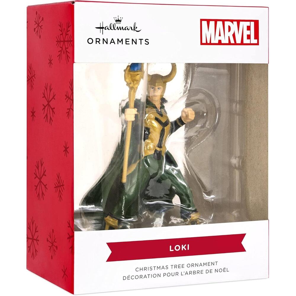 Hallmark ~2021 Disney Marvel Avengers Loki Ornament